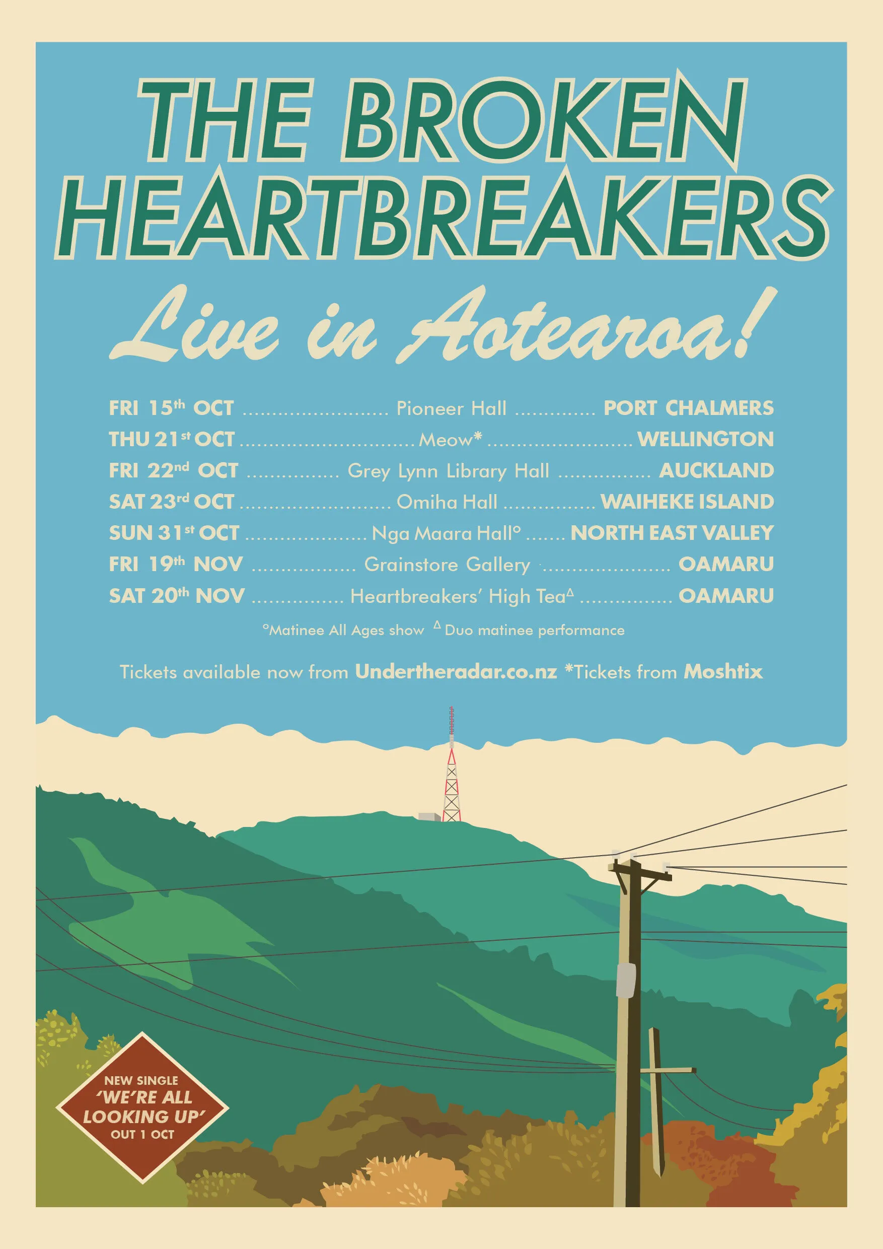 BHB WALU Tour Poster Design